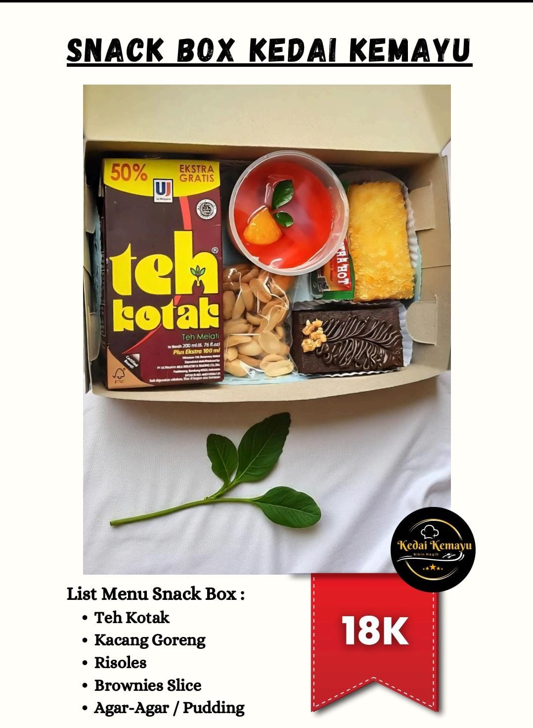 Snack Box Kedai Kemayu