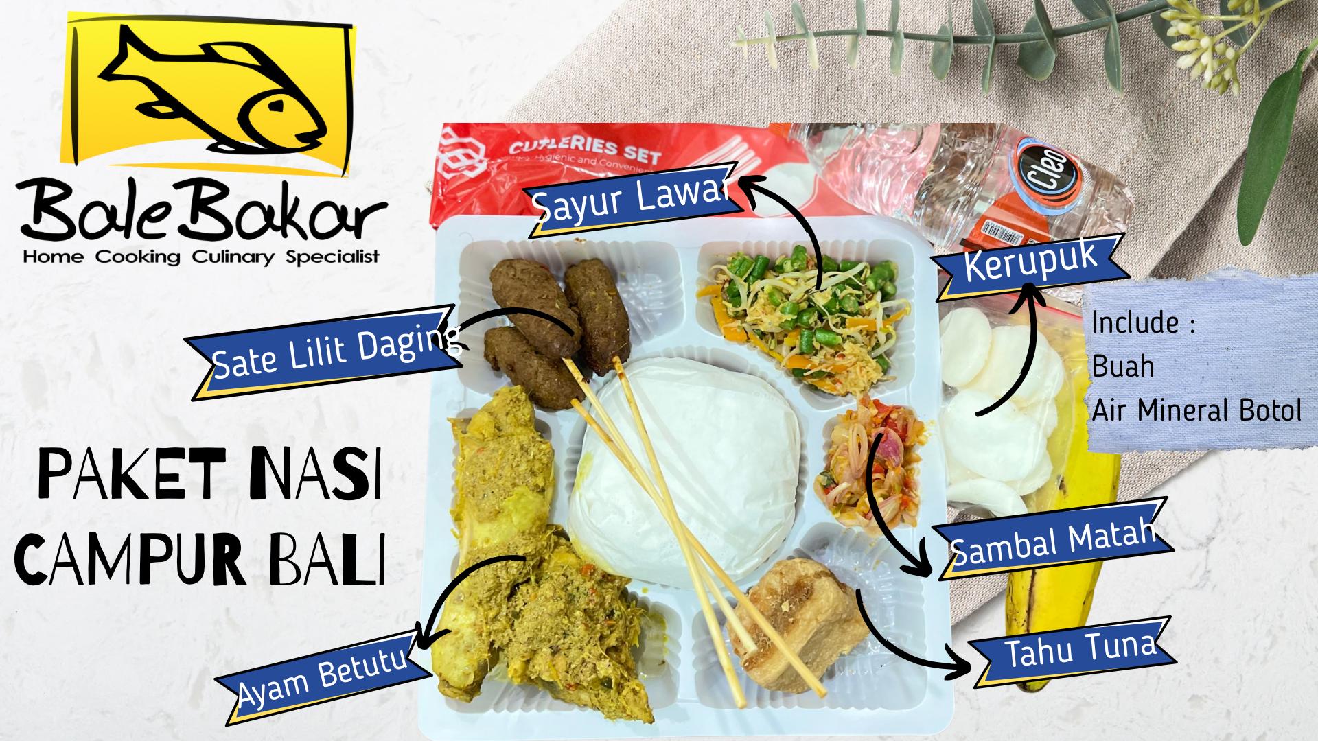 Paket Nasi Campur Bali
