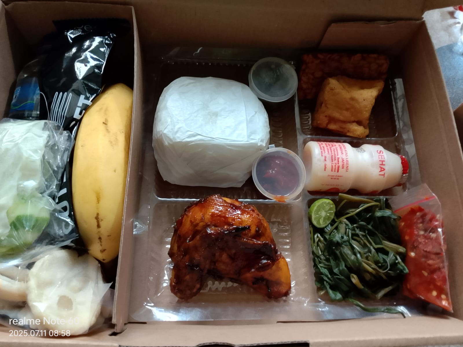 Paket Nasi Ayam Bakar