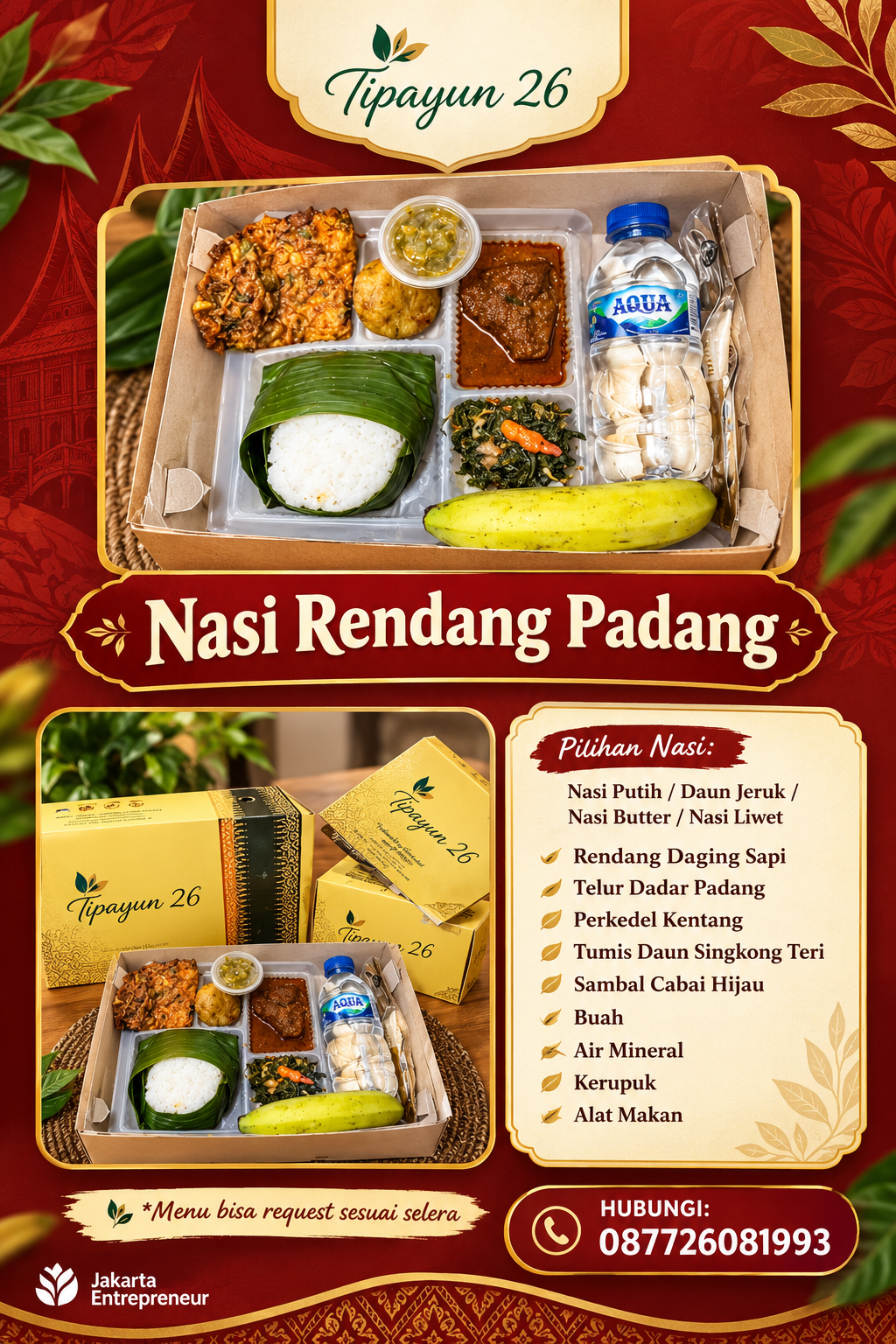 Nasi Rendang Padang Tipayun26