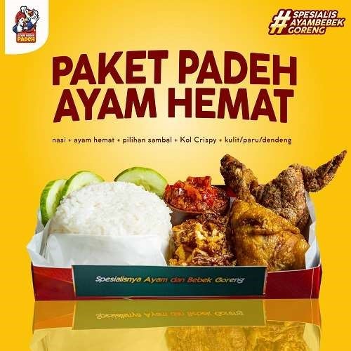 Paket Padeh Ayam Hemat