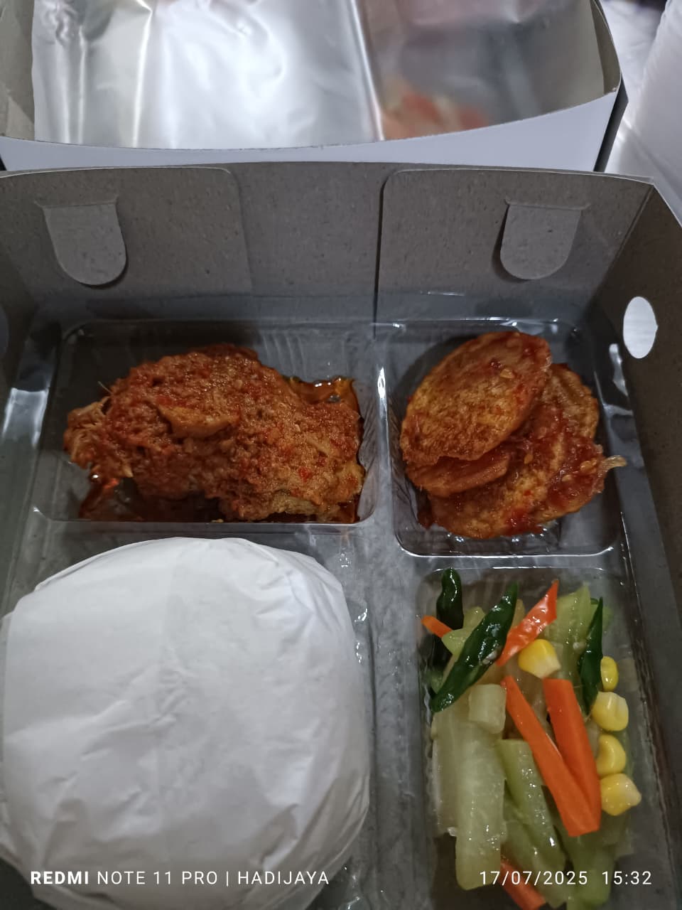 Paket Nasi Box Reguler Hadijaya