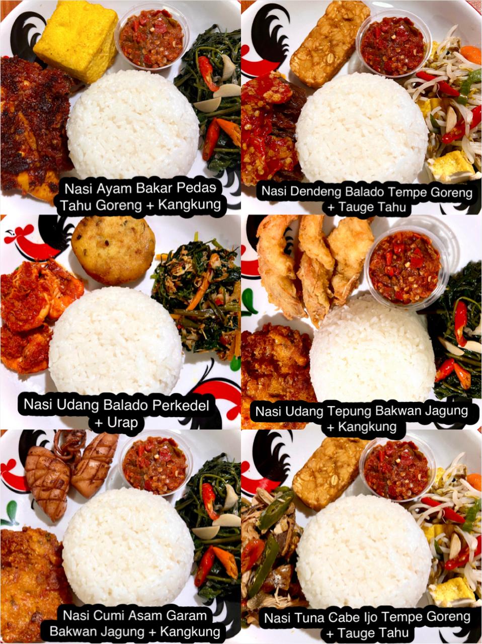 Paket Lunch Box &amp; Snack Box Warunk Nena