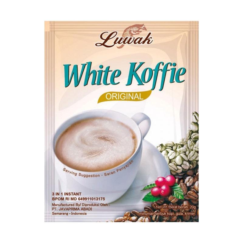 white coffe sachet 20