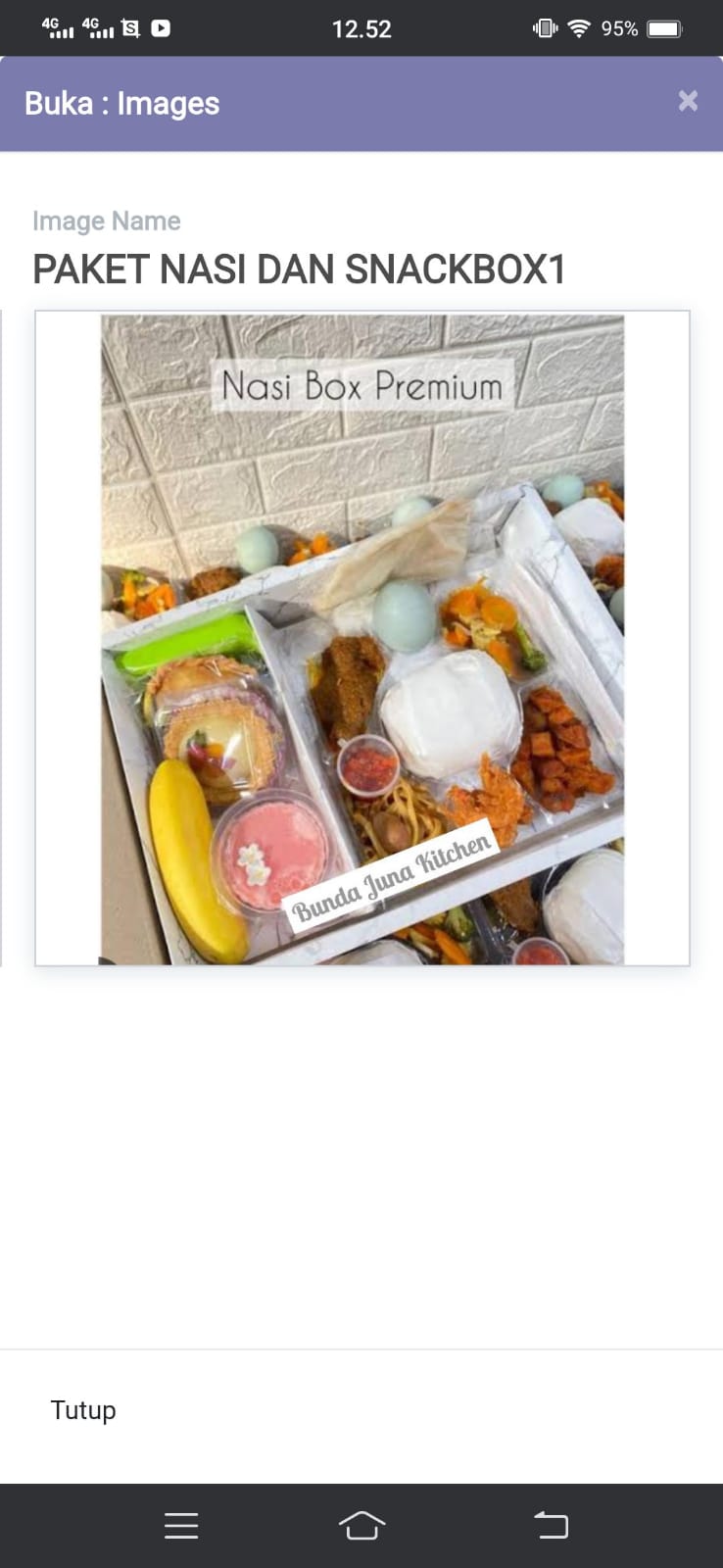 ANGEL CATERING SNACK BOX