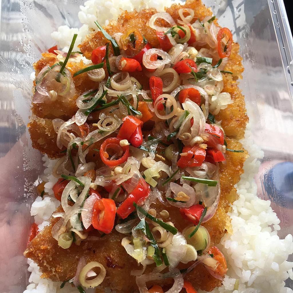 Lunch Box Ayam Katsu Sambal Matah