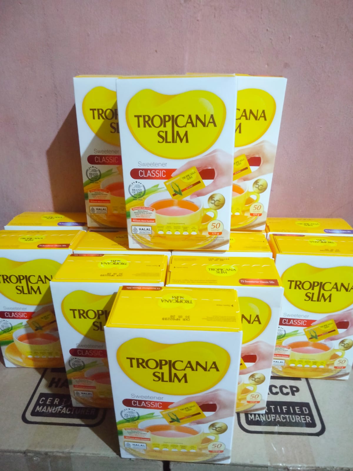 Gula Rendah Kalori Isi 50 Sachet