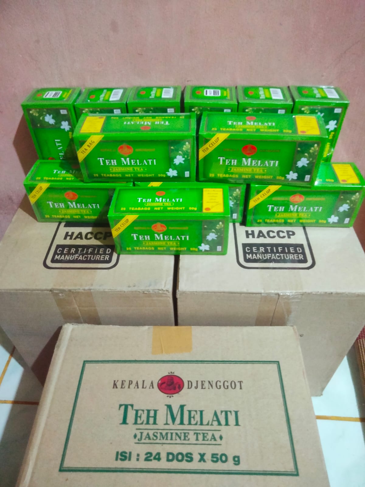 Teh Melati isi 25 Sachet