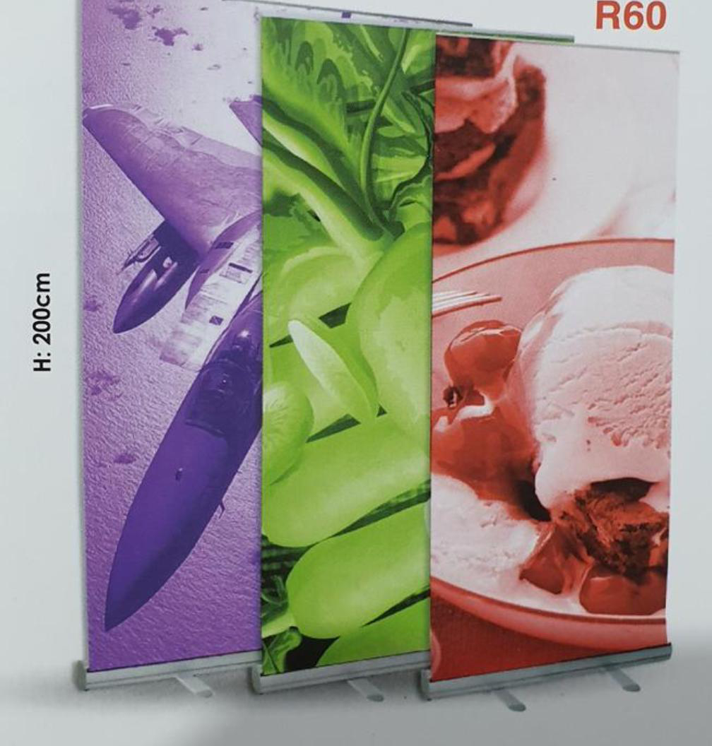 Roll Up Banner Aluminium Uk. 85 x 200 1