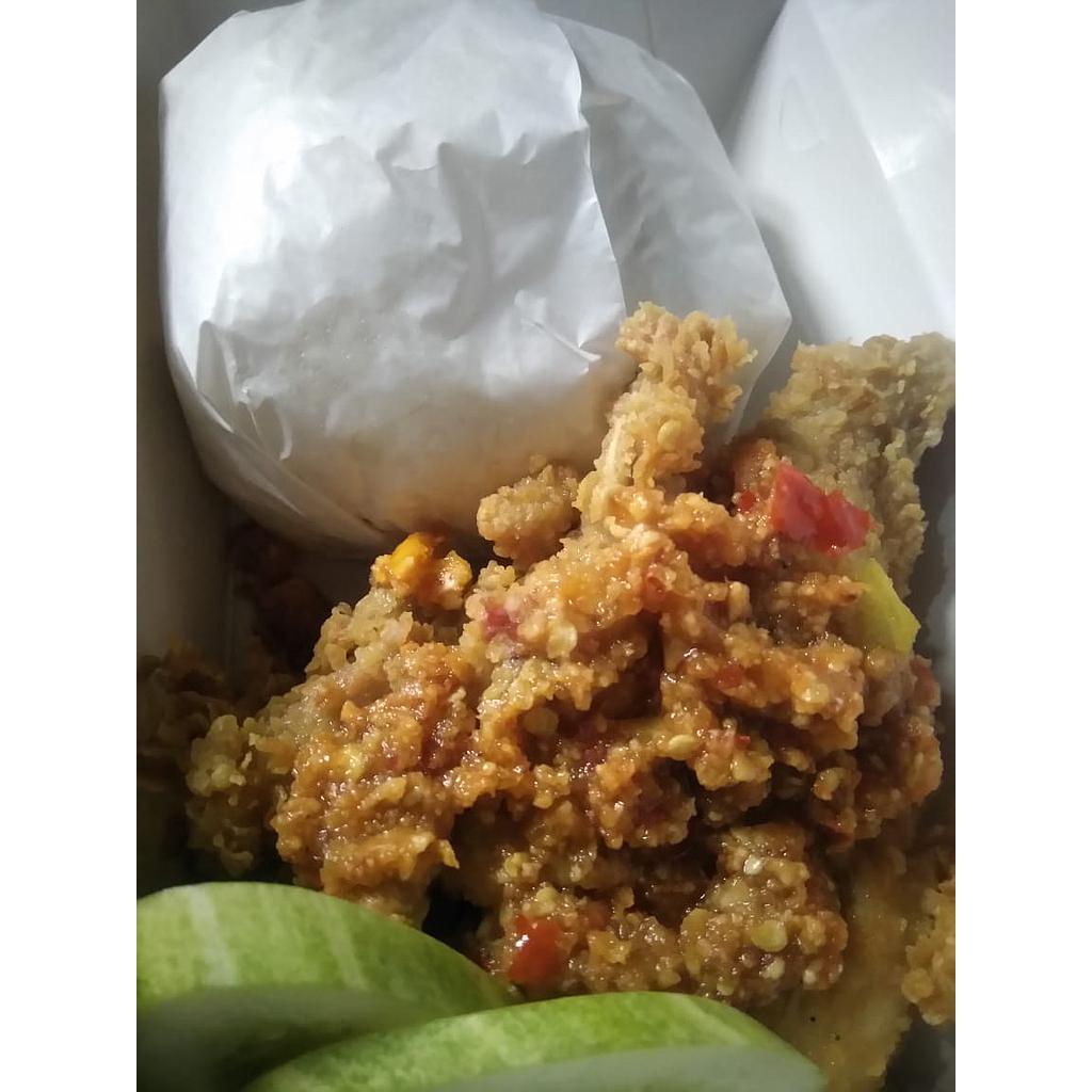 Paket Nasi Ayam Geprek Sekolah