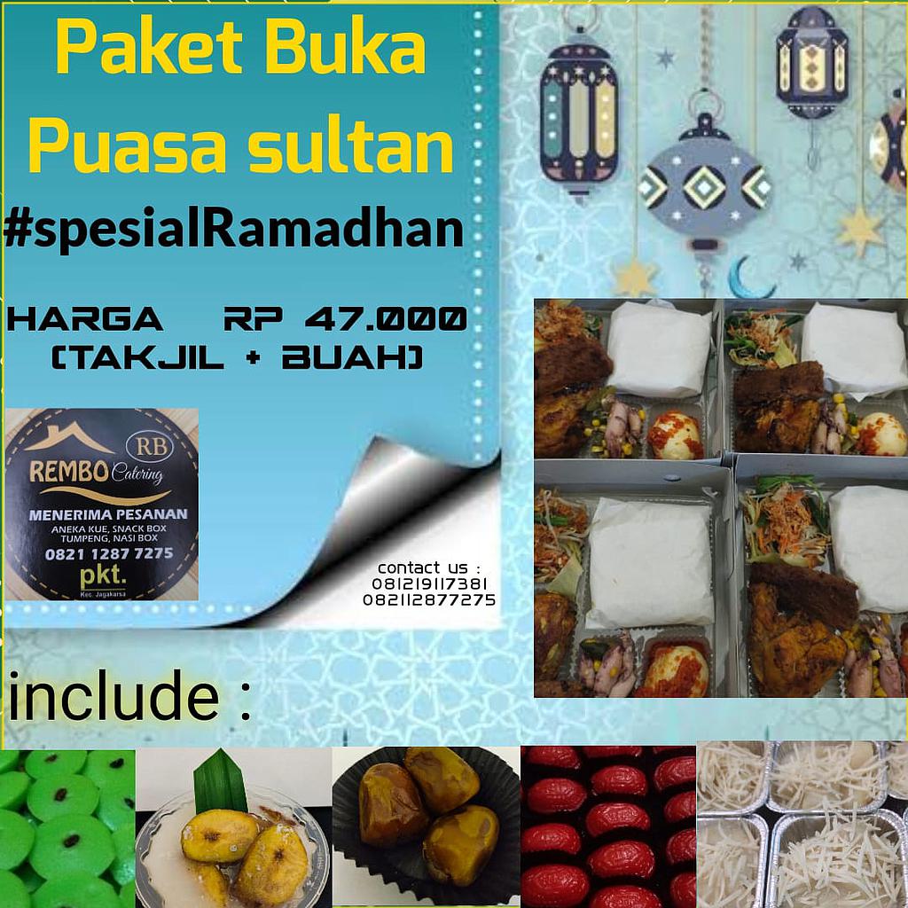 Paket buka puasa sultan