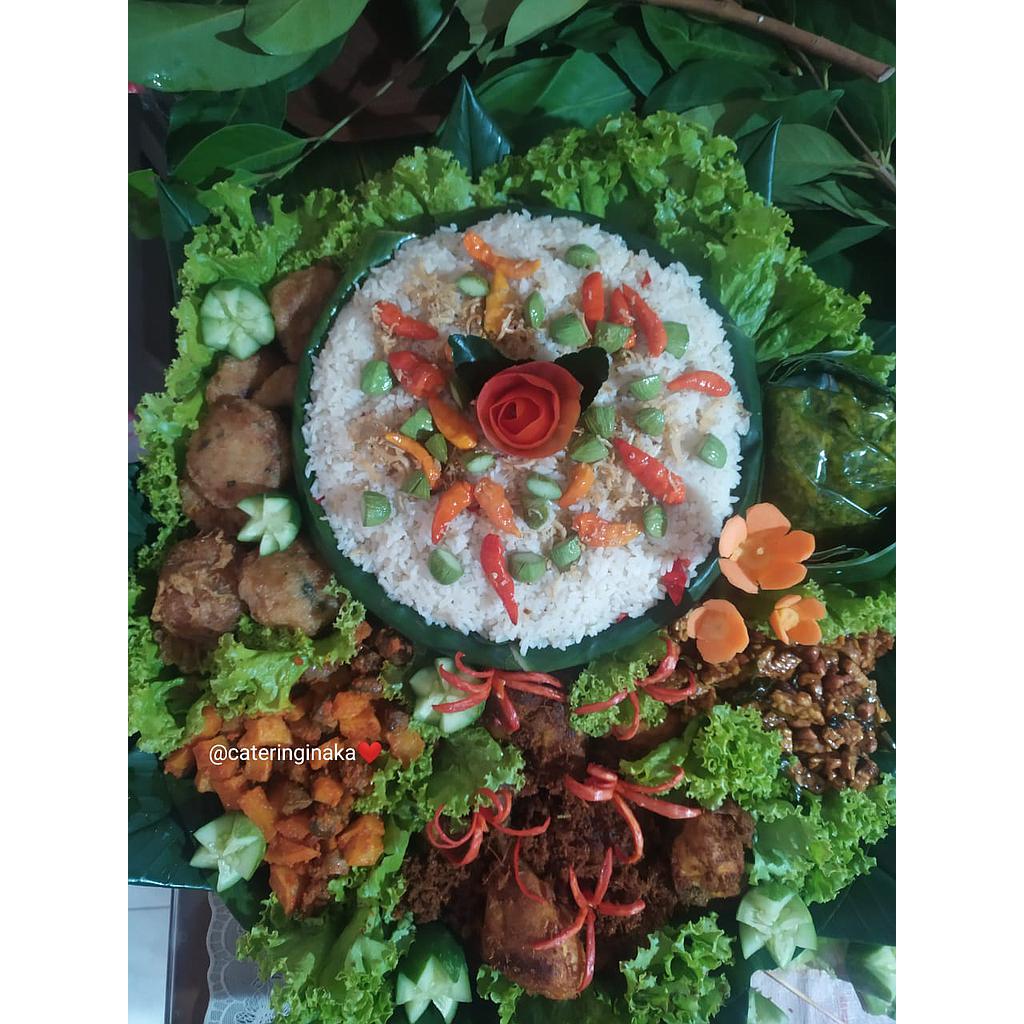 PAKET NASI LIWET (10 PORSI) By Catering Inaka