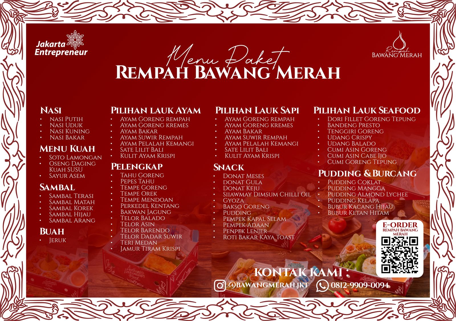 Menu Pilihan Rempah Bawang Merah