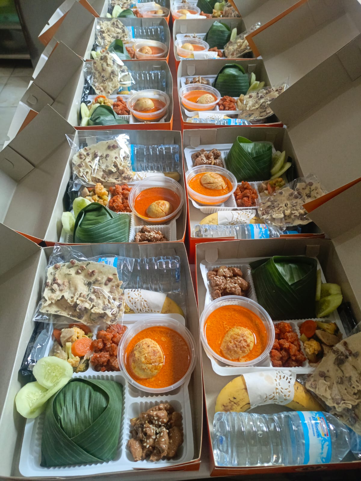 Paket Enem Nasi Box sAe maWon