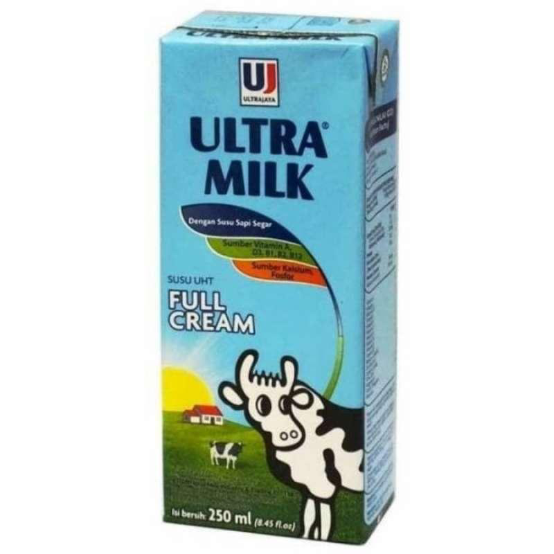 Susu Ultra UHT Full Cream 250ml 3