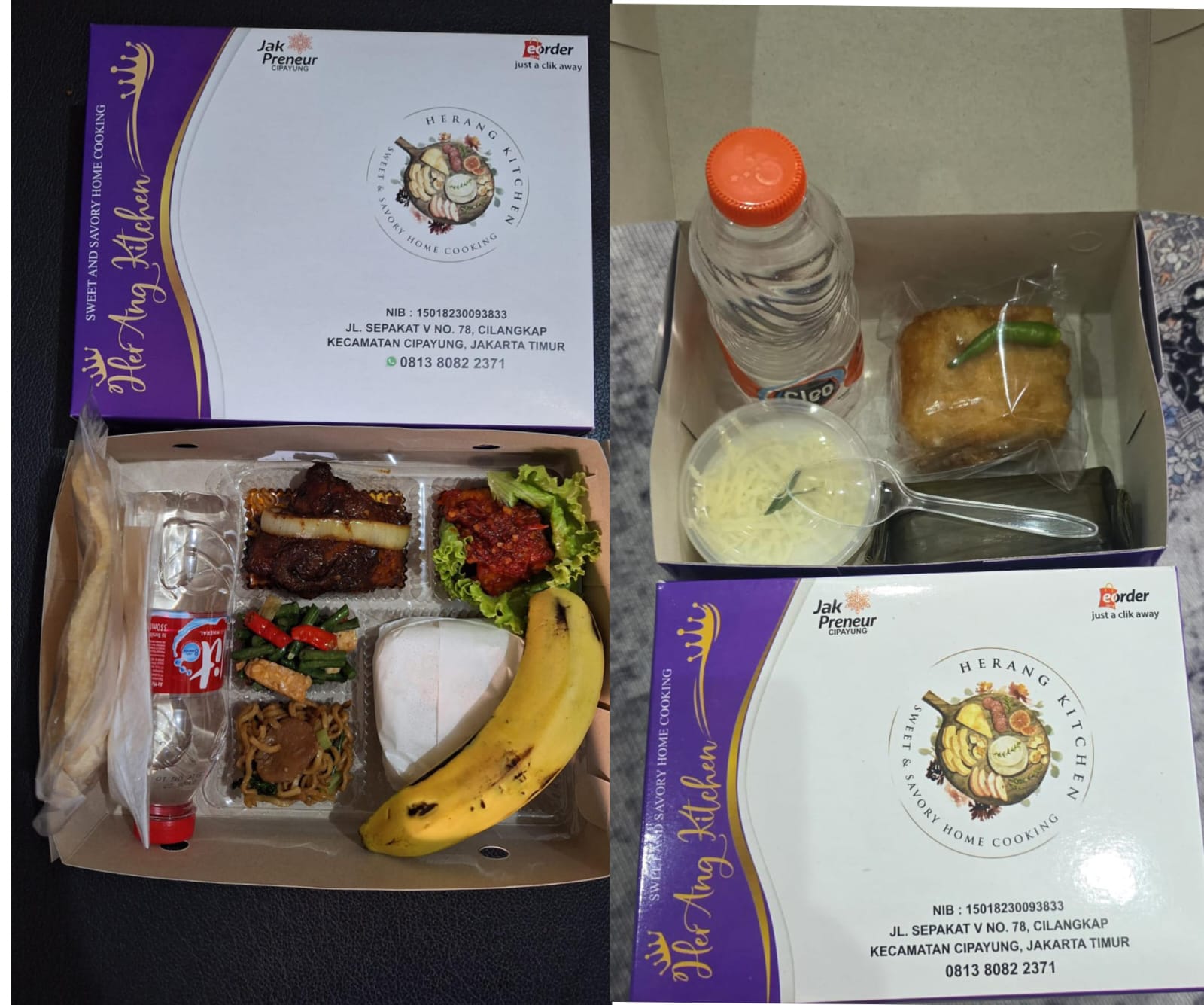 Paket Nasi Dan Snack