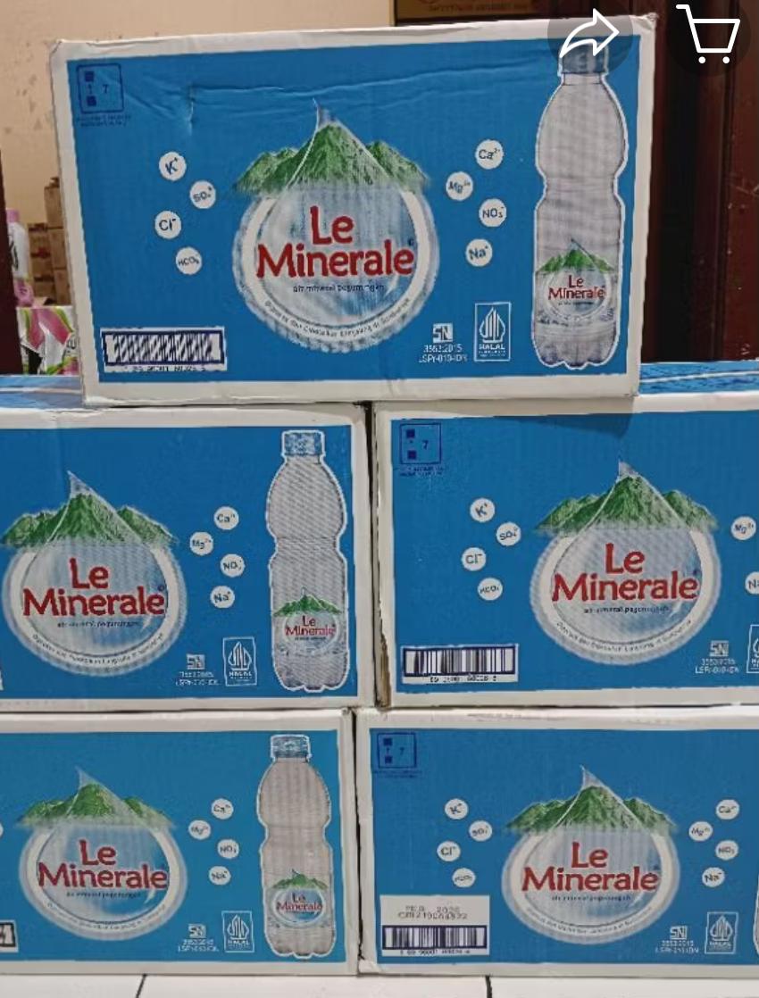 air mineral 600 ml