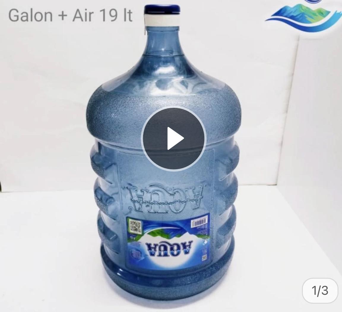 Air mineral isi ulang 19 Ltr
