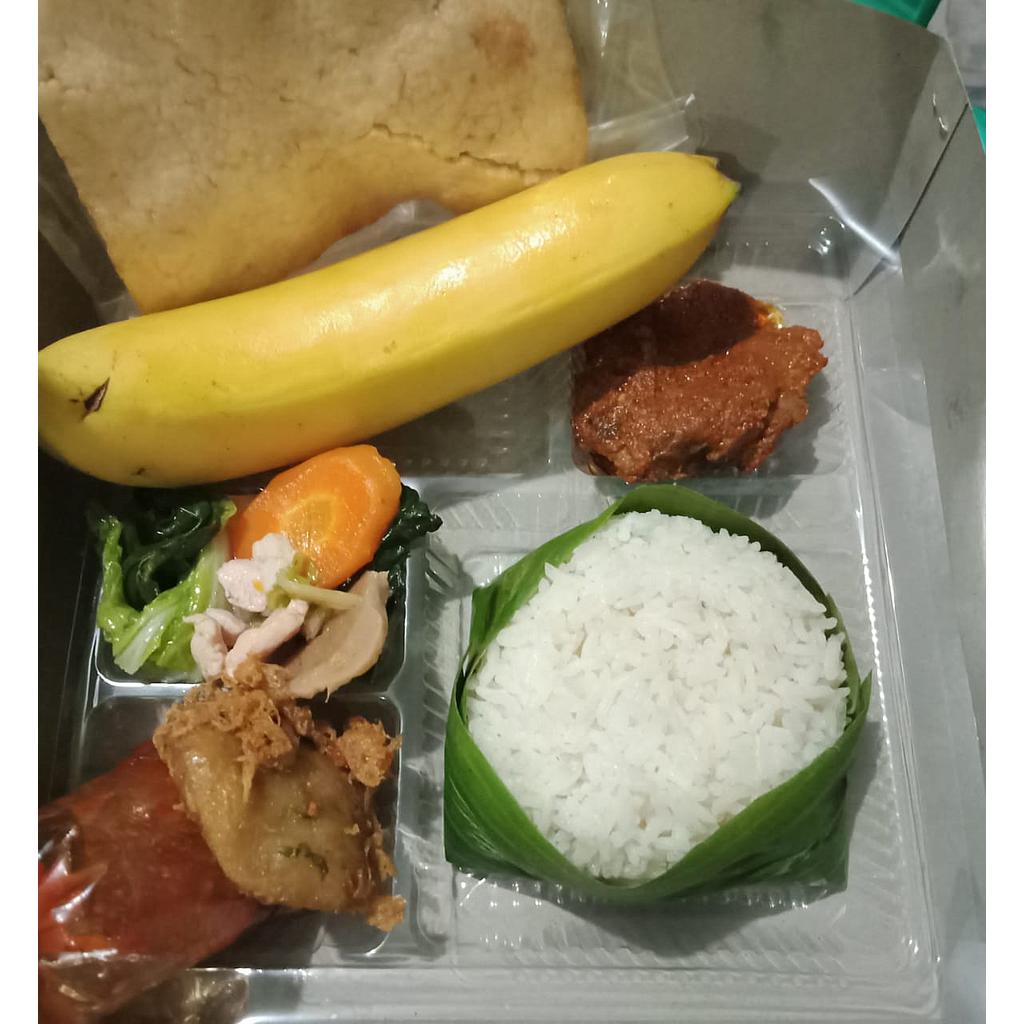 Nasi Rendang spesial bu Wardja