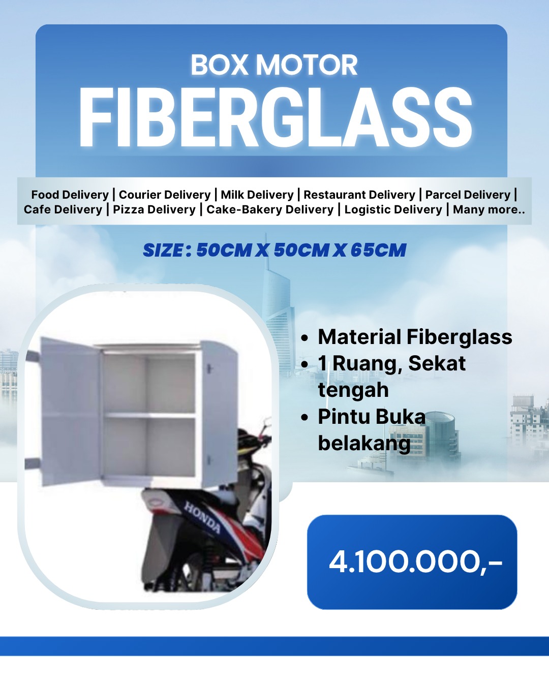 Box Motor Fiberglass