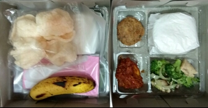 Paket Nasi Kotak Telur Balado