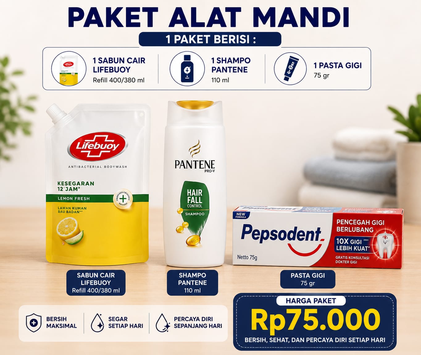 PAKET ALAT MANDI