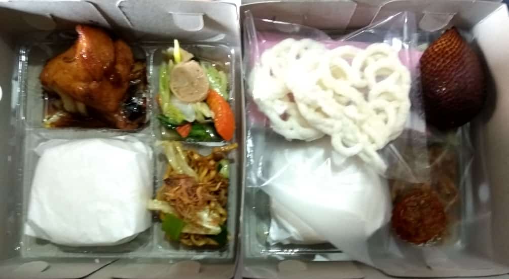 Paket Nasi Kotak Ayam Kecap