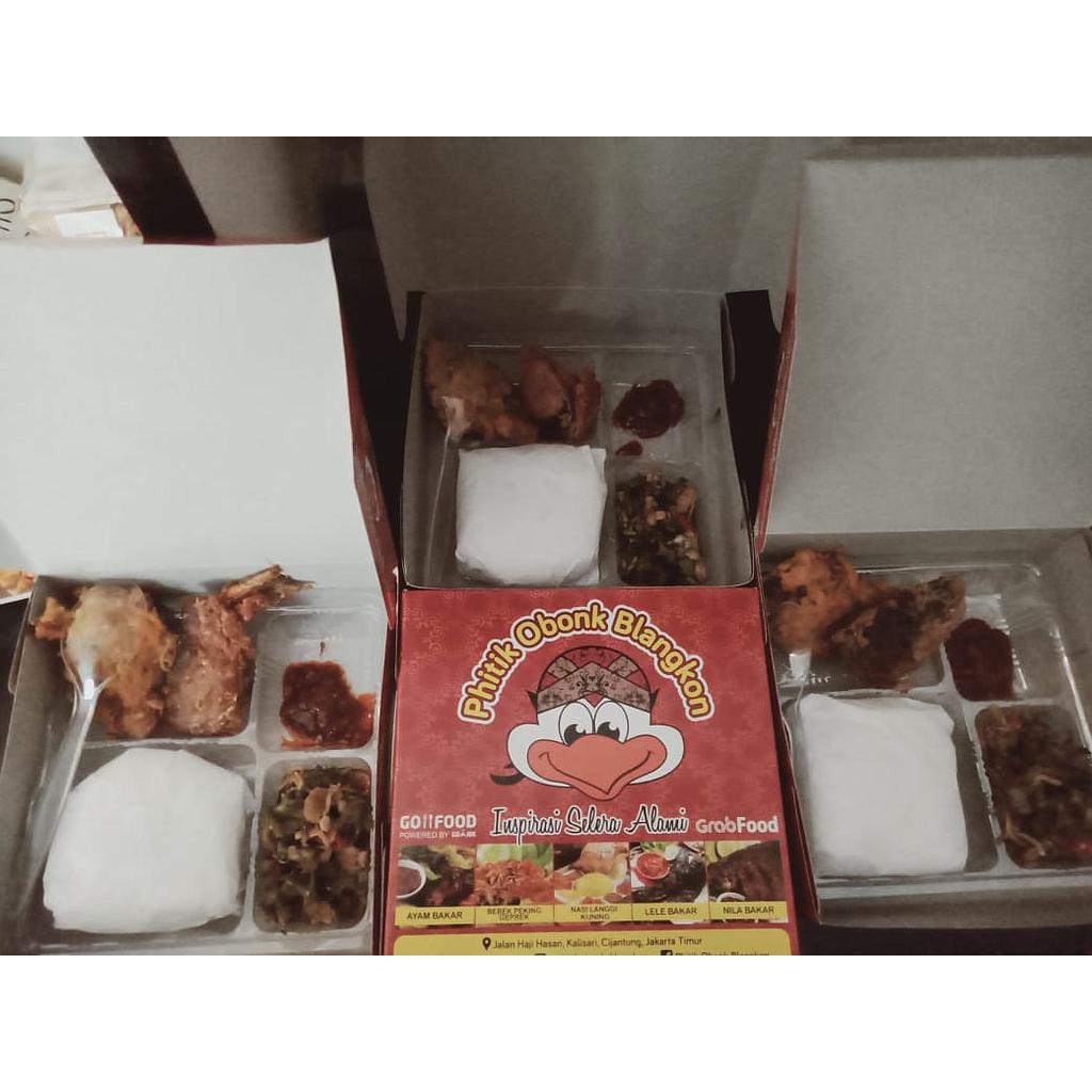 Nasi Merah Sate Bandeng