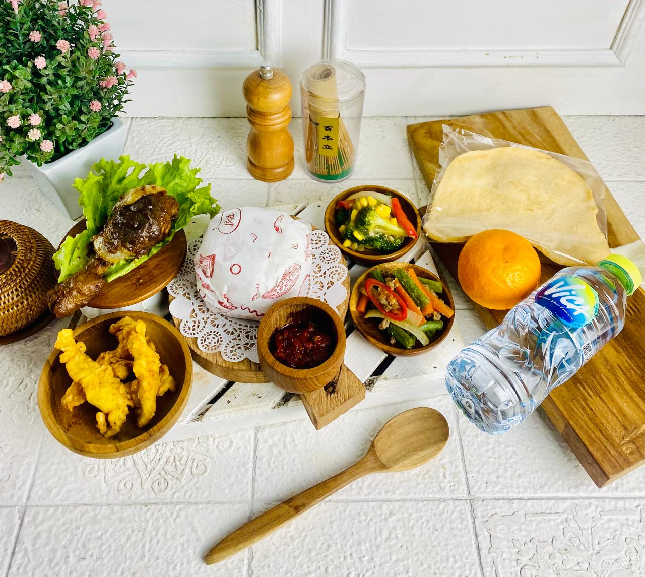 Nasi Box Ayam Bakar Lima Pitu