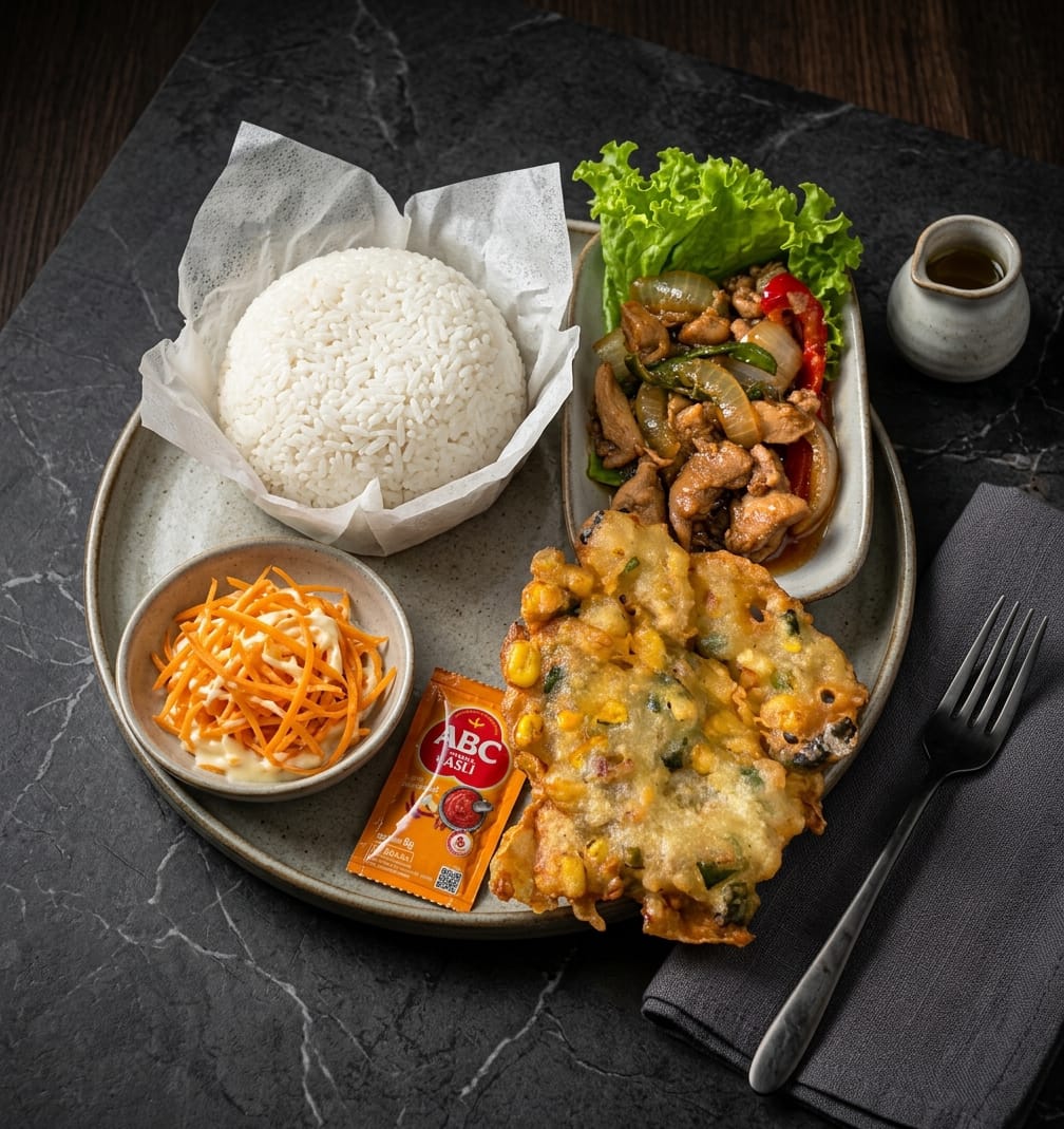 Paket Ayam Teriyaki