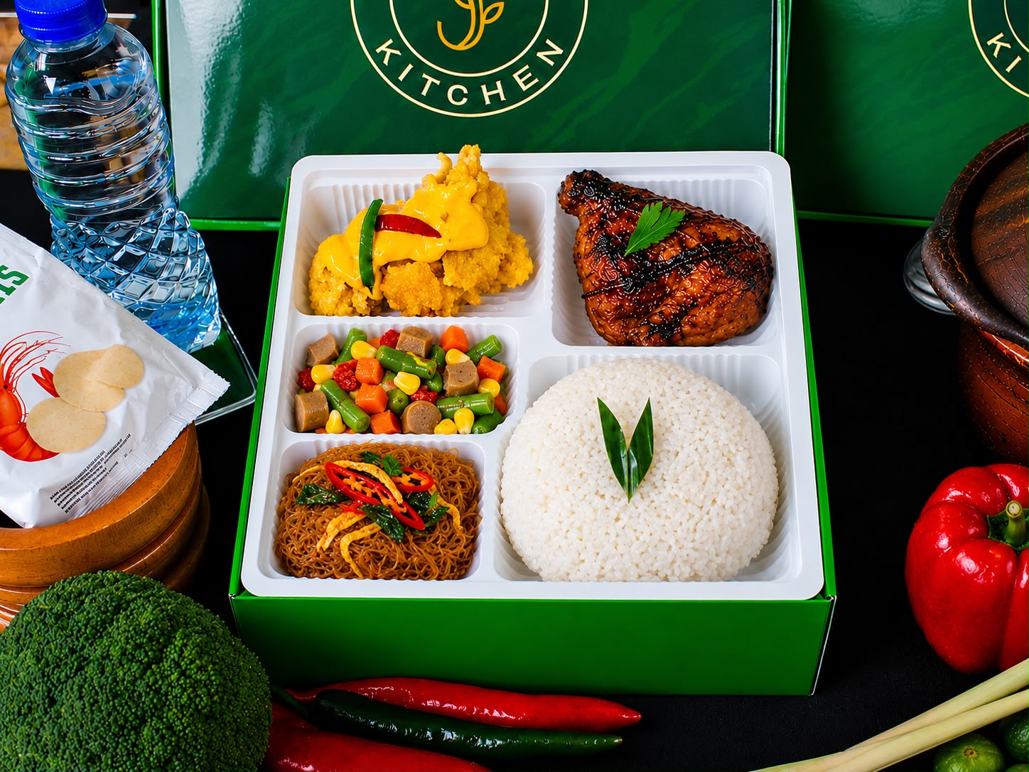 PAKET NASI BOKS 7 MAMA JEN'S KITCHEN