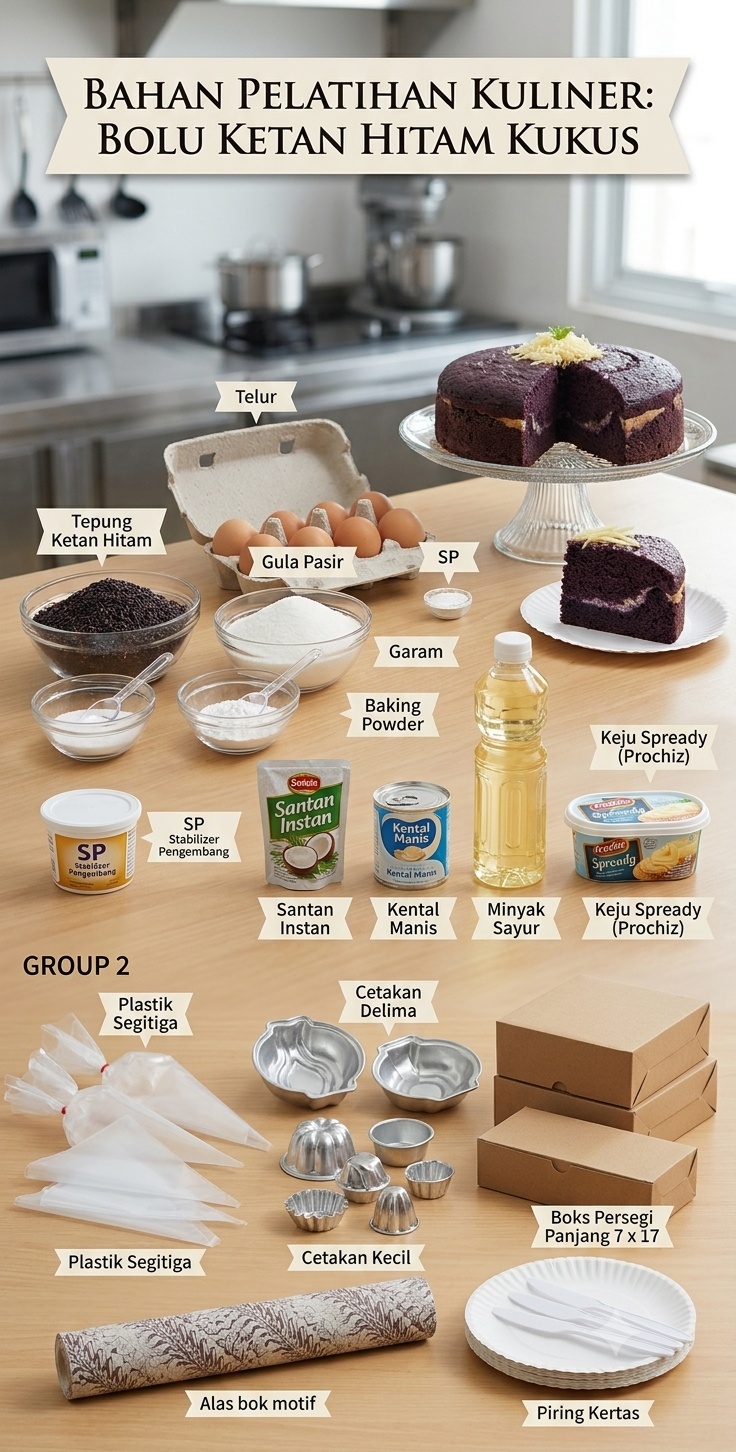Paket Bahan Pelatihan Kuliner