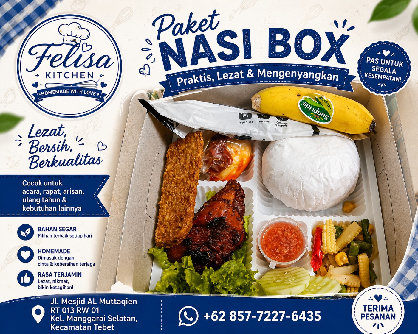 NASI BOX FELISA KITCHEN