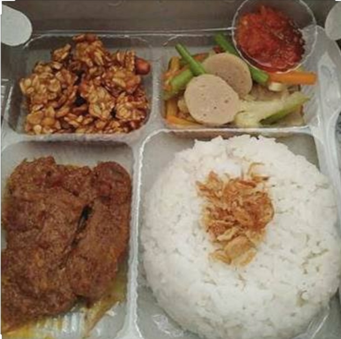 Nasi Box Rendang