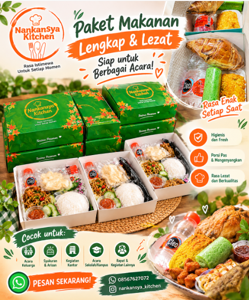 paket snack dan nasi box