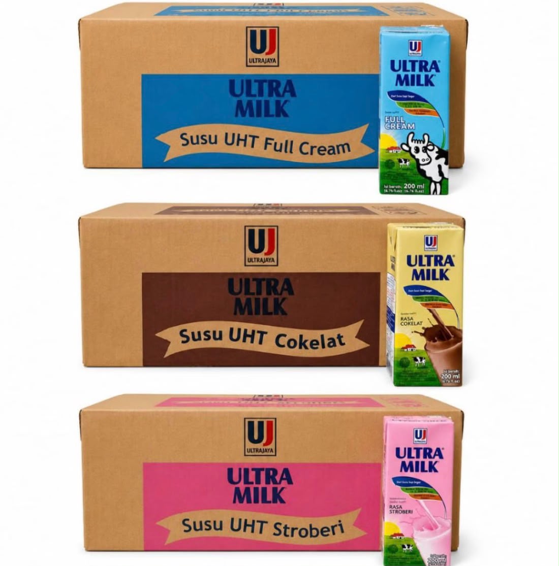 Ultra Milk 200ml dus (isi 24))