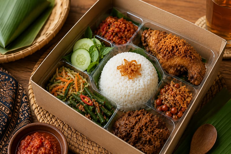 Nasi Box Catering Rumahan Devi