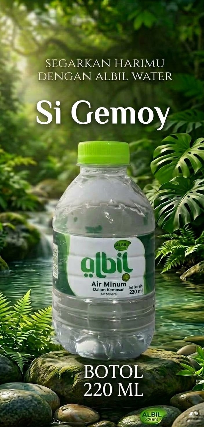 ALBIL WATER 220 ML ISI 24 BOTOL