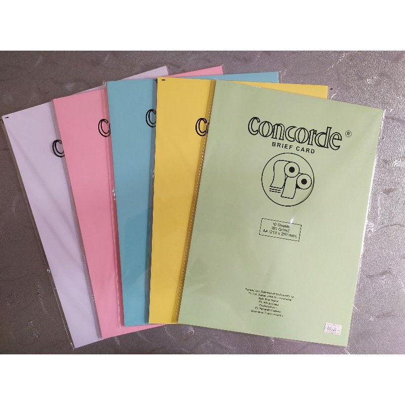 Kertas Concorde uk A4, F4(160 gr)