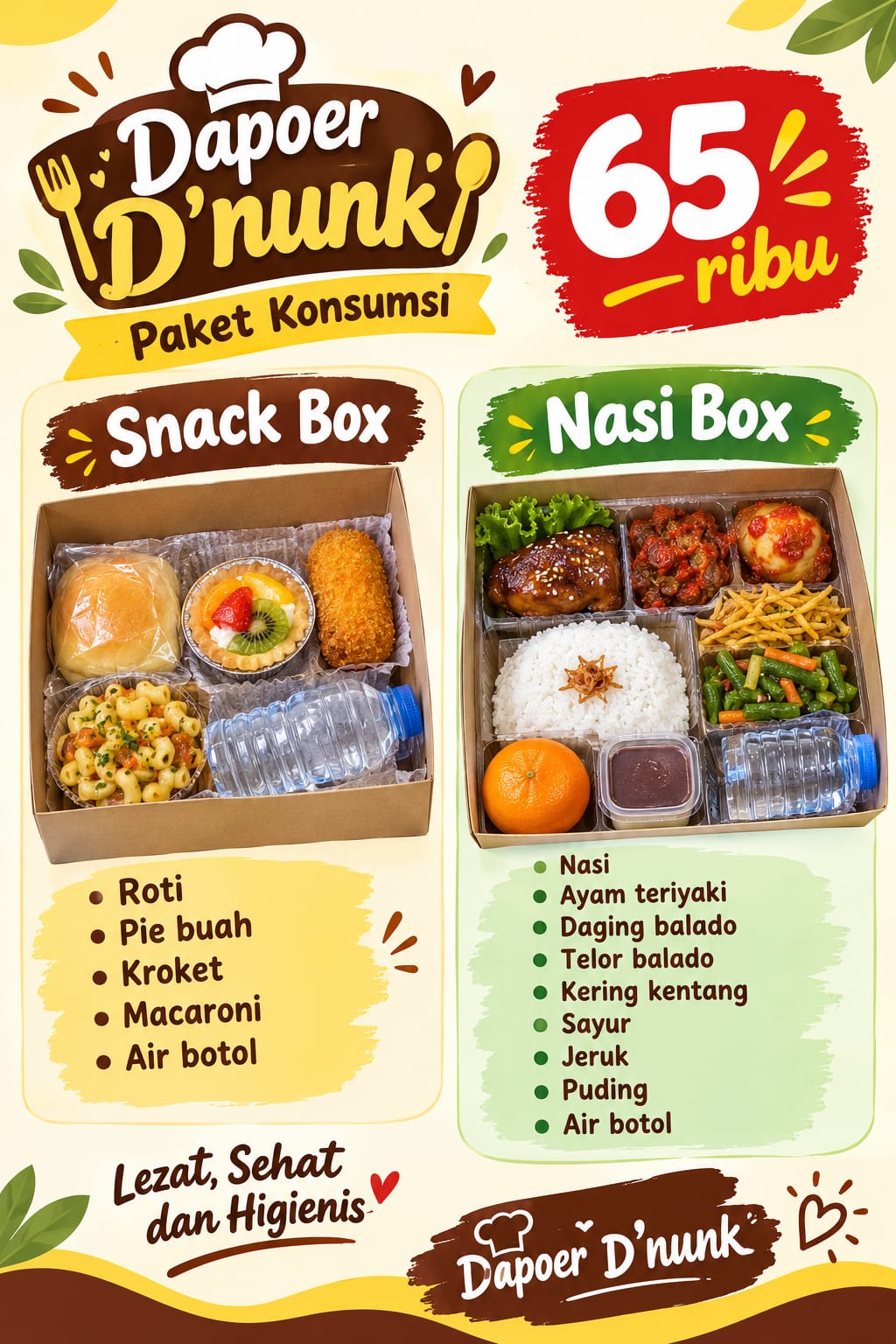 Paket Premium Dapoer D'nunk