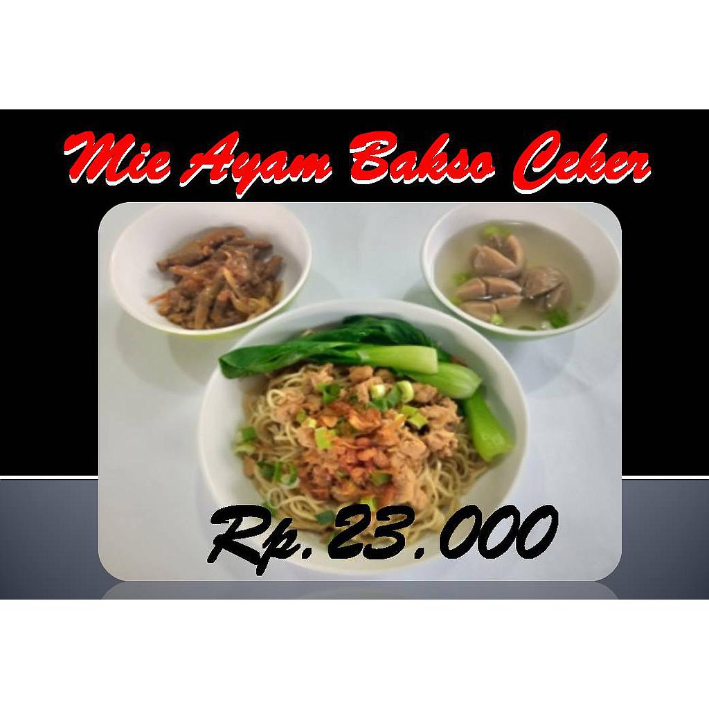 Mie Ayam Bakso Ceker