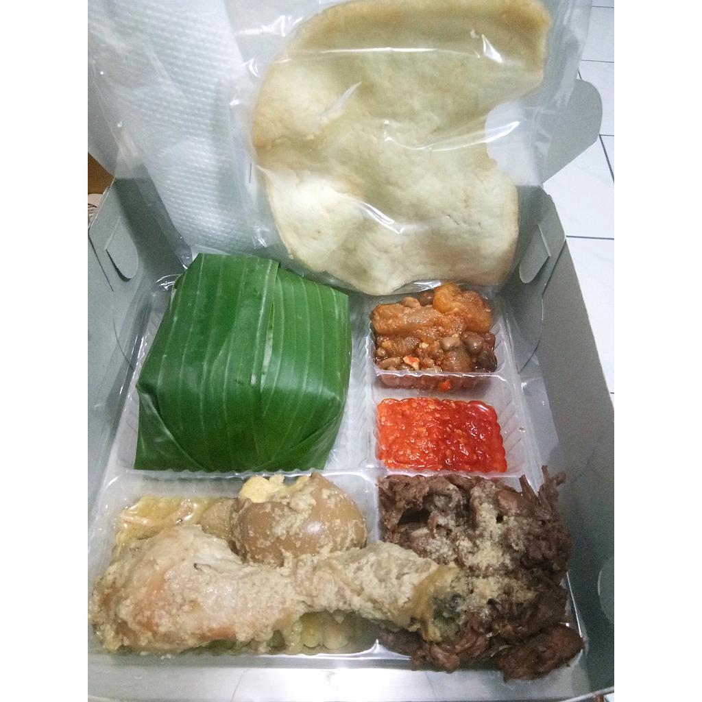 Nasi Box Menu Gudeg