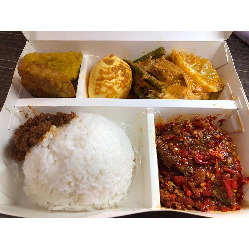 Paket Nasi Box &quot;Dendeng Lambok&quot; Balango