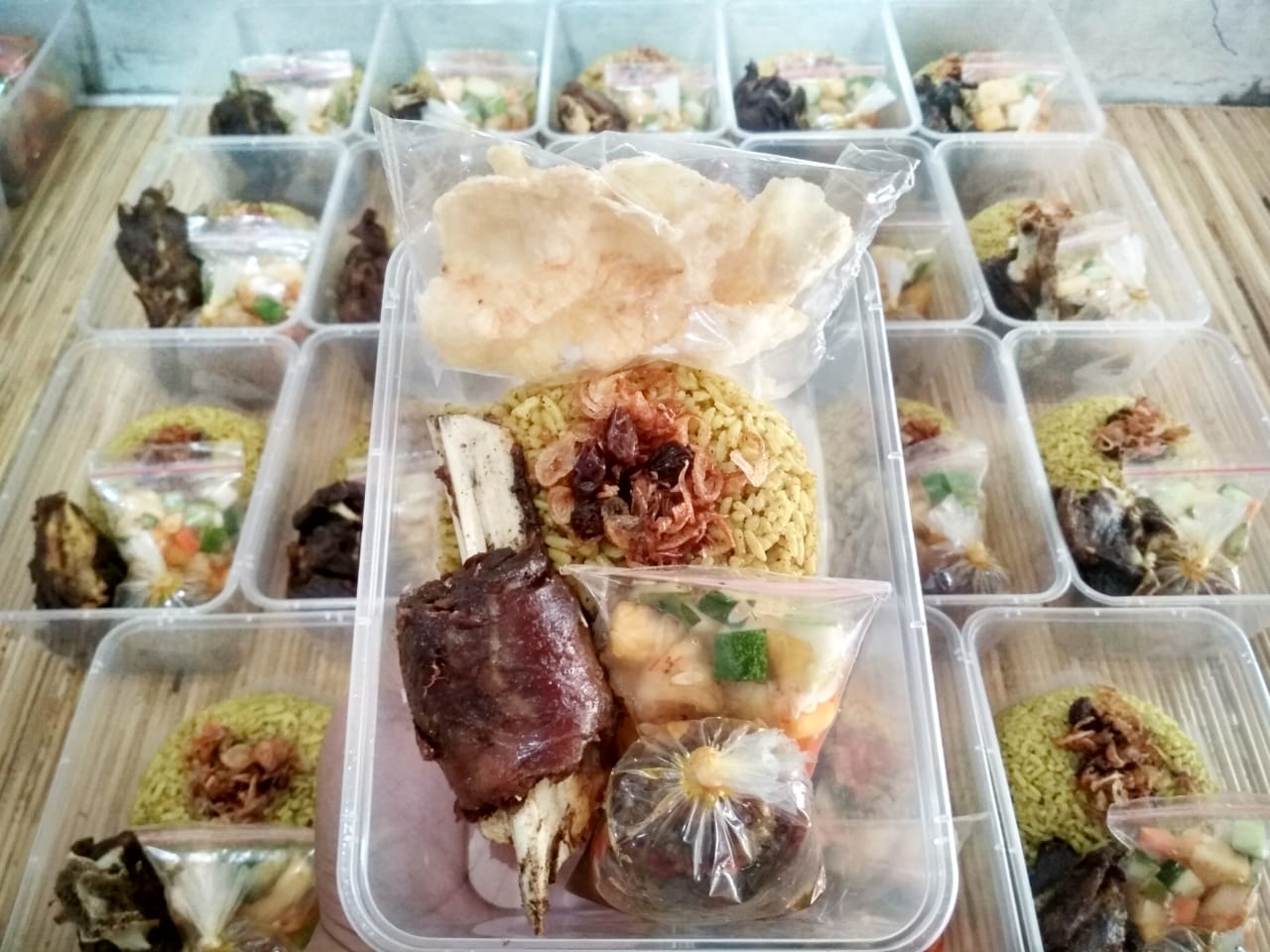 Nasi Kebuli Klender Kambing (Paket 1)