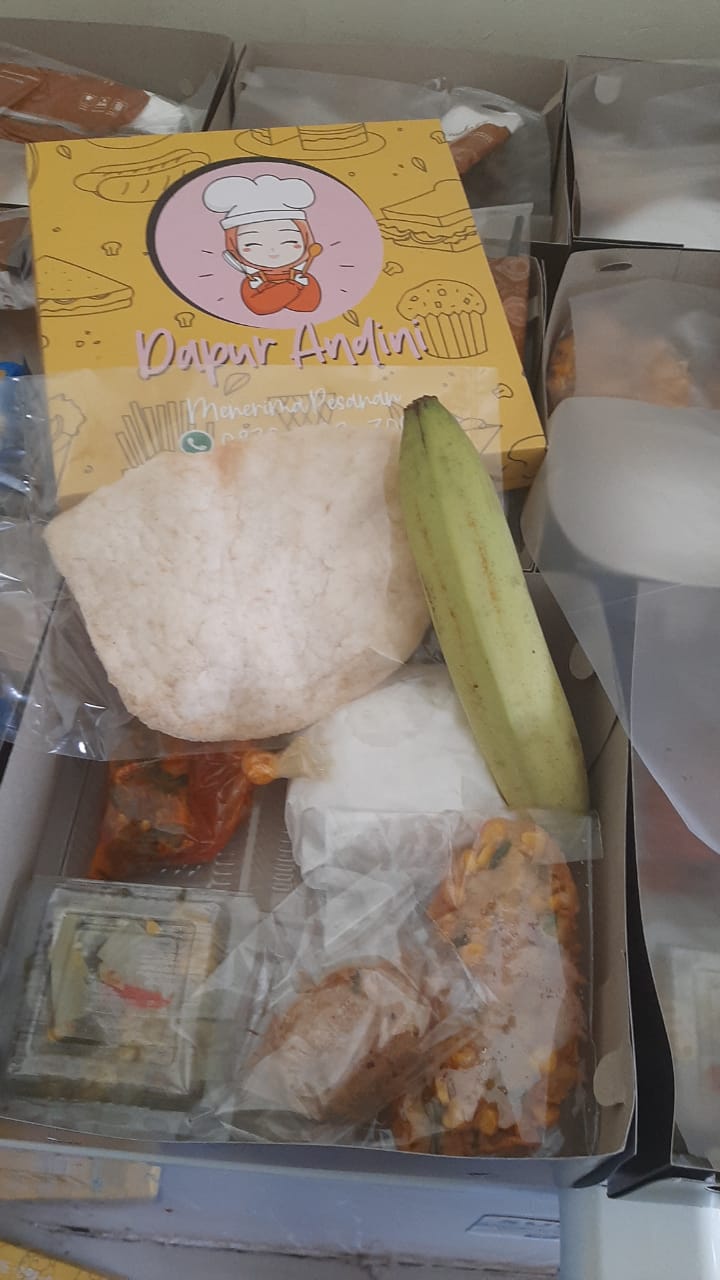 Nasi box lengkap