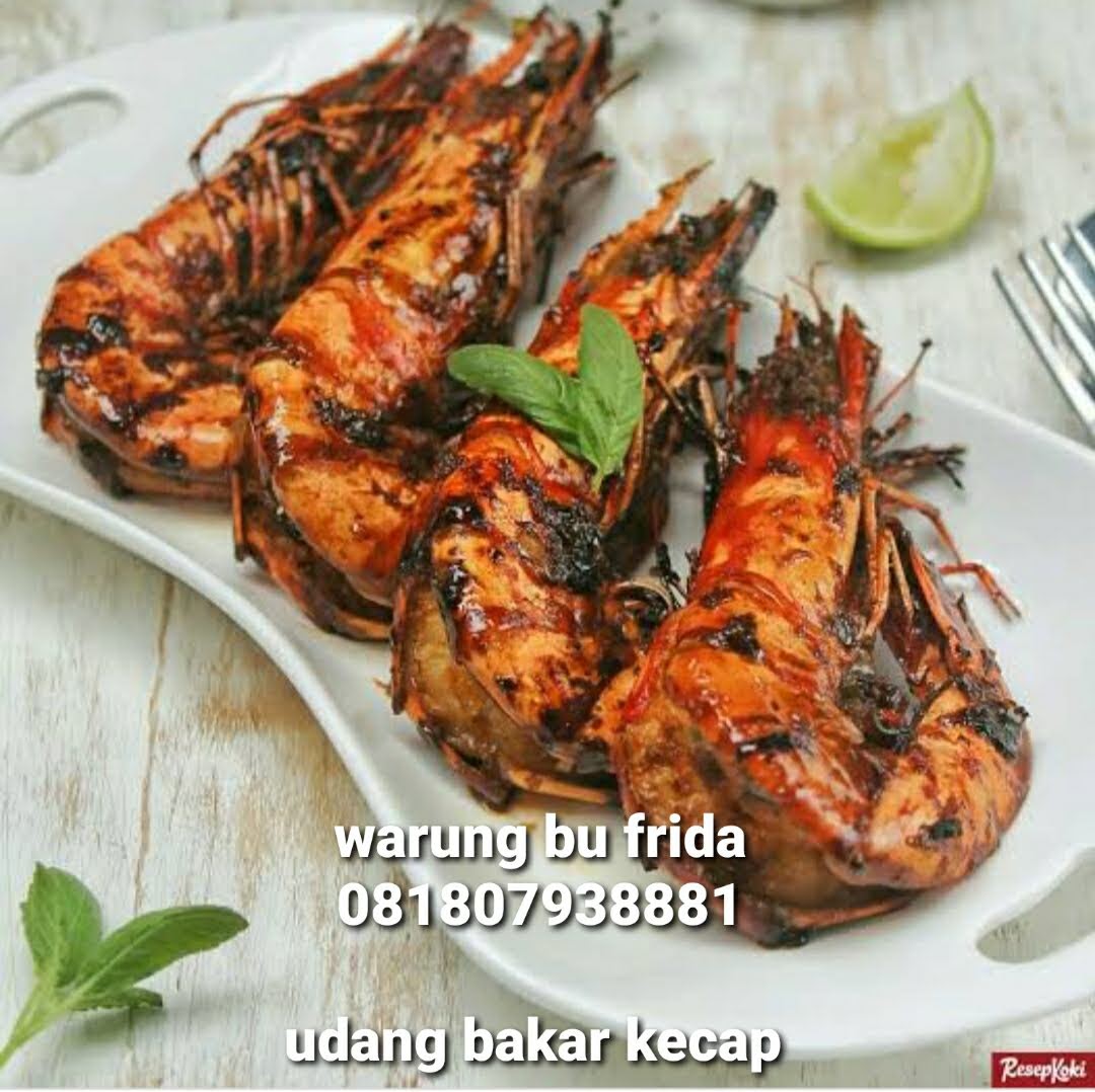 Udang bakar kecap