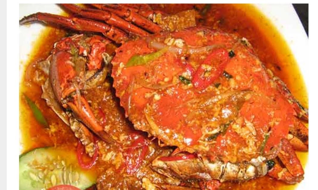 Kepiting saos padang