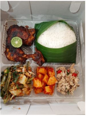 Paket Nasi Box Ayam Bakar Special