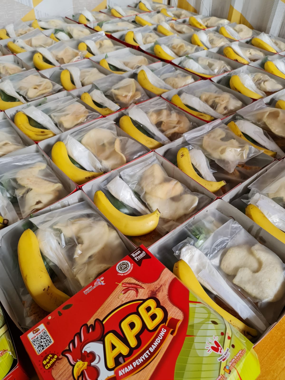 Paket Nasi Box Ayam Cabe ijo