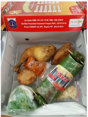 Paker Nasi Box Ayam Kremes